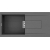 Zlewozmywak Elleci SMART 480 KERATEK K99 DARK GREY LKI48099SMT